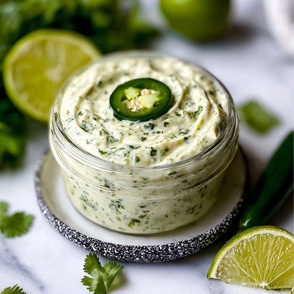 Creamy Cilantro Garlic Sauce Recipe - Recipe Image