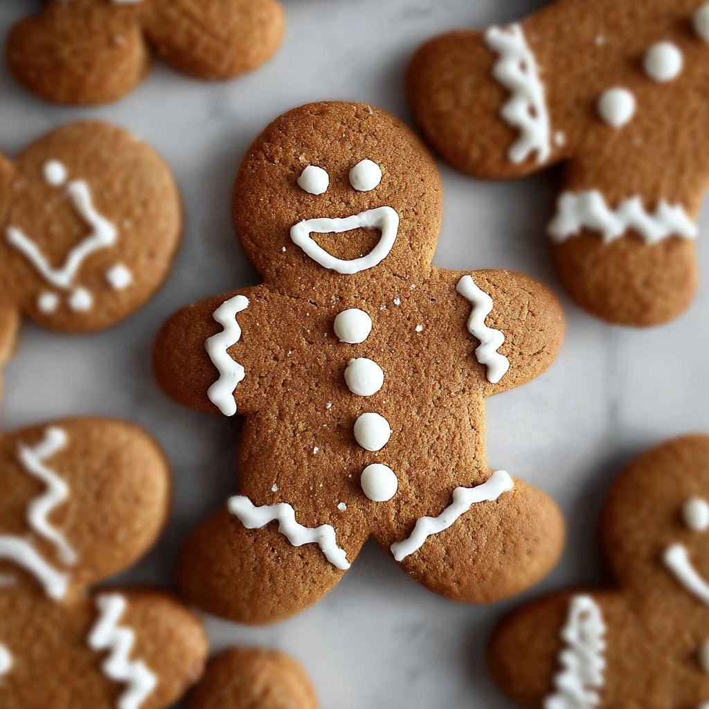 Soft & Chewy Gingerbread Men Cookies Recipe - Recipe Image