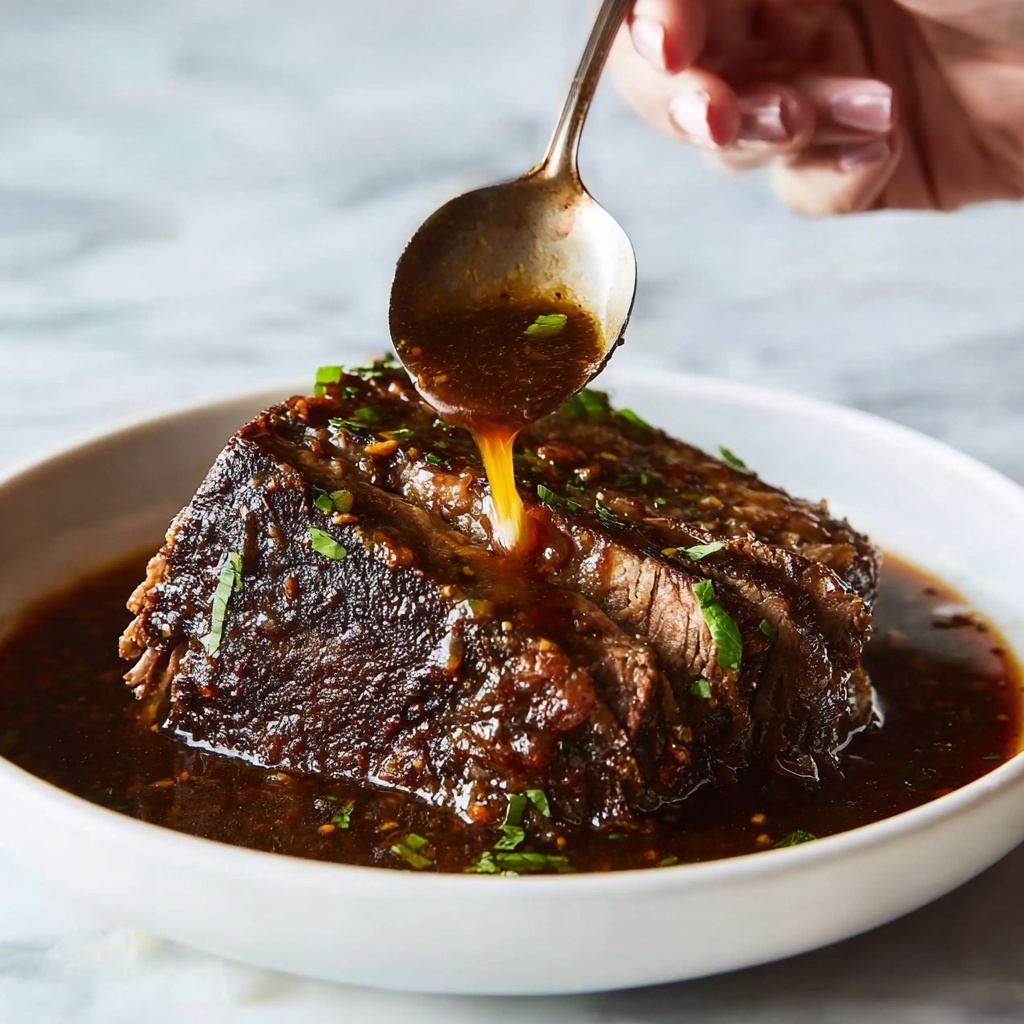 Slow-Cooked Lamb Shoulder with Honey and Herbs Recipe - Recipe Image