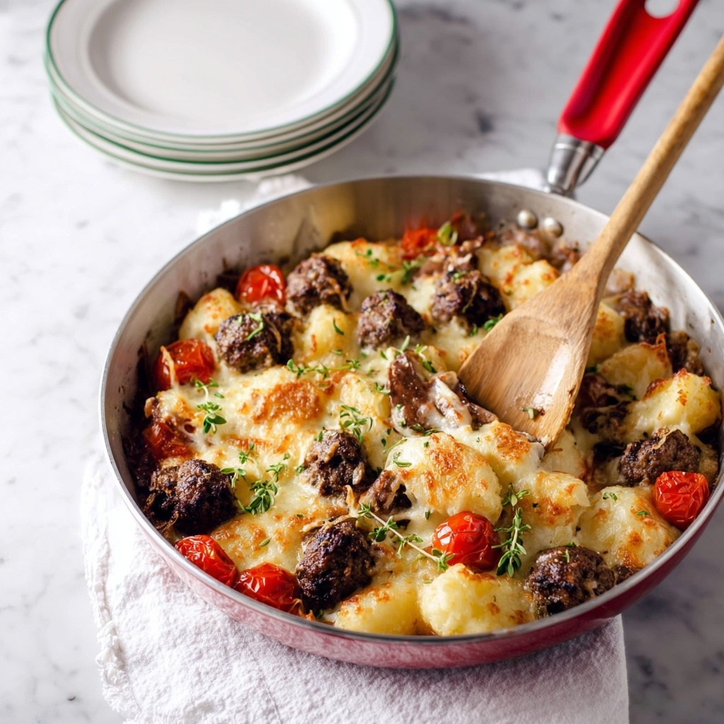 Frying Pan Meatball Hotpot Recipe - Recipe Image