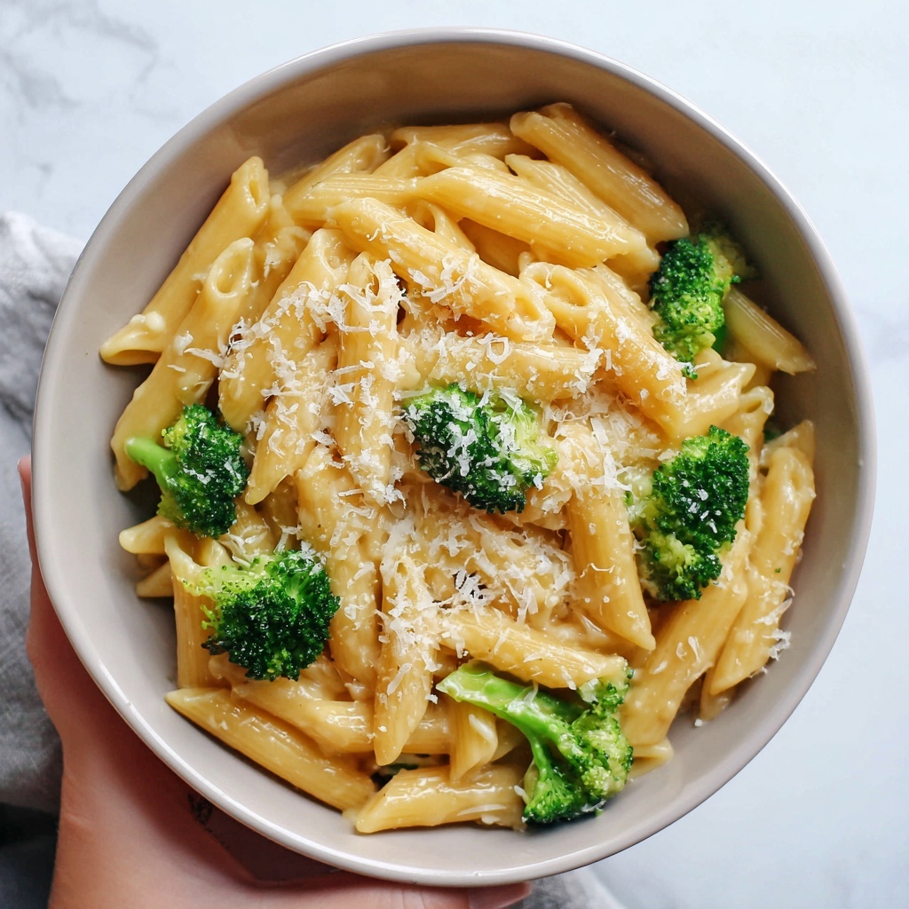 Broccoli Cheese Pasta Recipe - Recipe Image