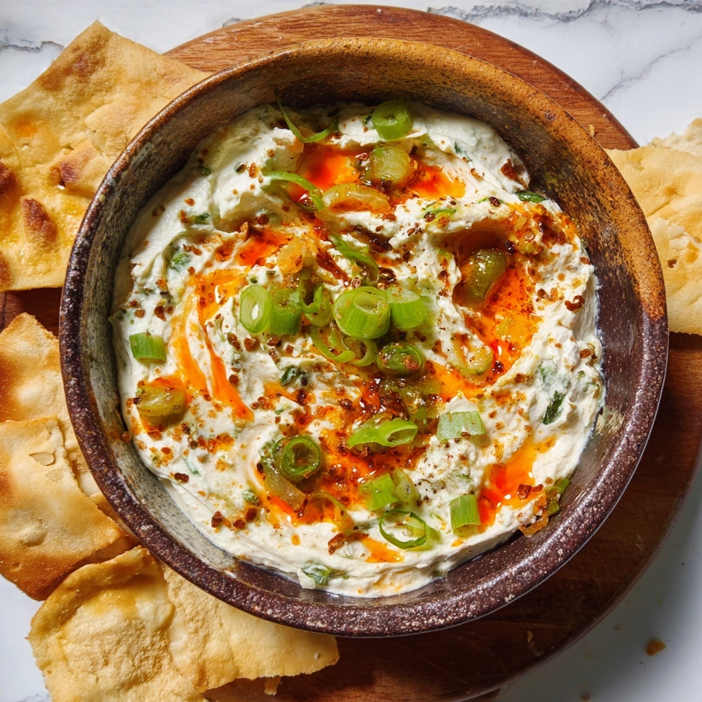 Charred Scallion and Chili Crisp Dip Recipe - Recipe Image