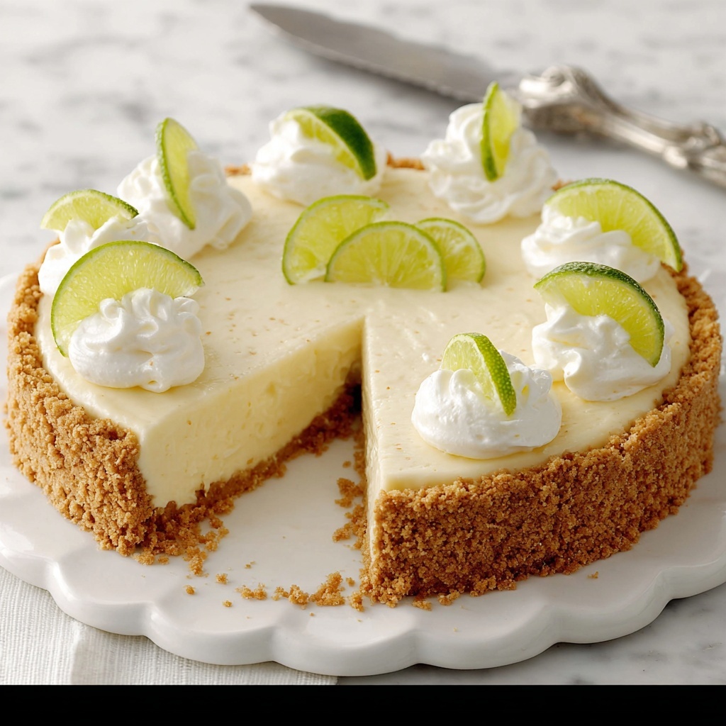 Mary Berry's Lemon and Lime Cheesecake Recipe - Recipe Image