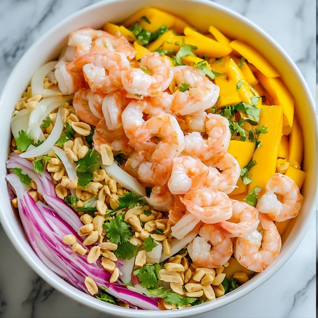 Vietnamese Green Mango Salad with Shrimp Recipe - Recipe Image
