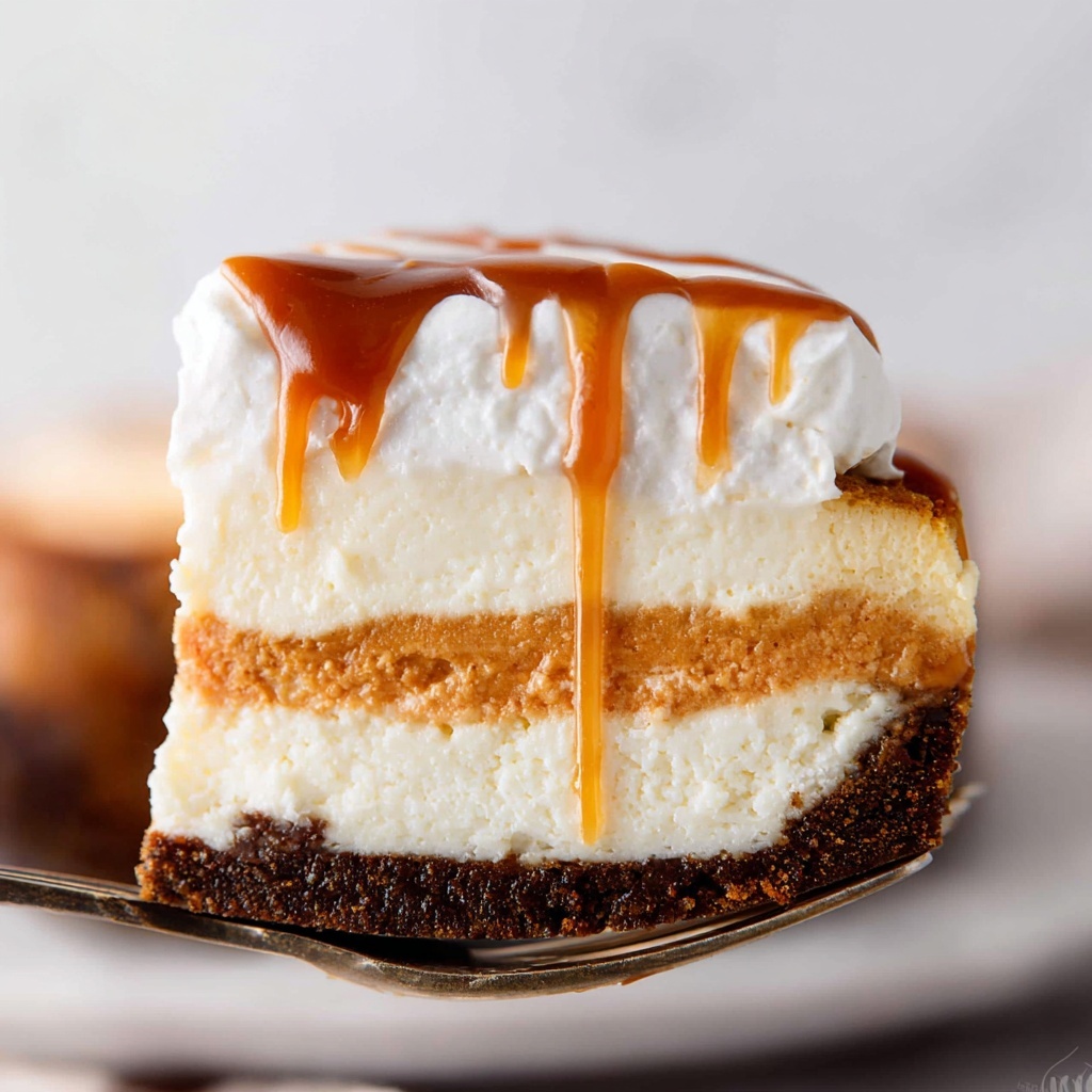 Pumpkin Swirl Cheesecake Recipe - Recipe Image
