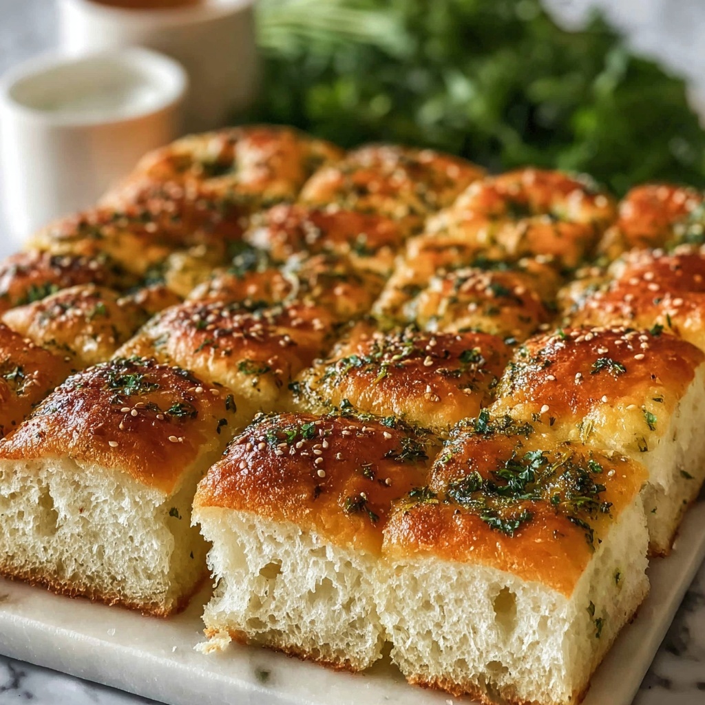 Garlic Parmesan Focaccia: The Ultimate Baking Guide Recipe - Recipe Image