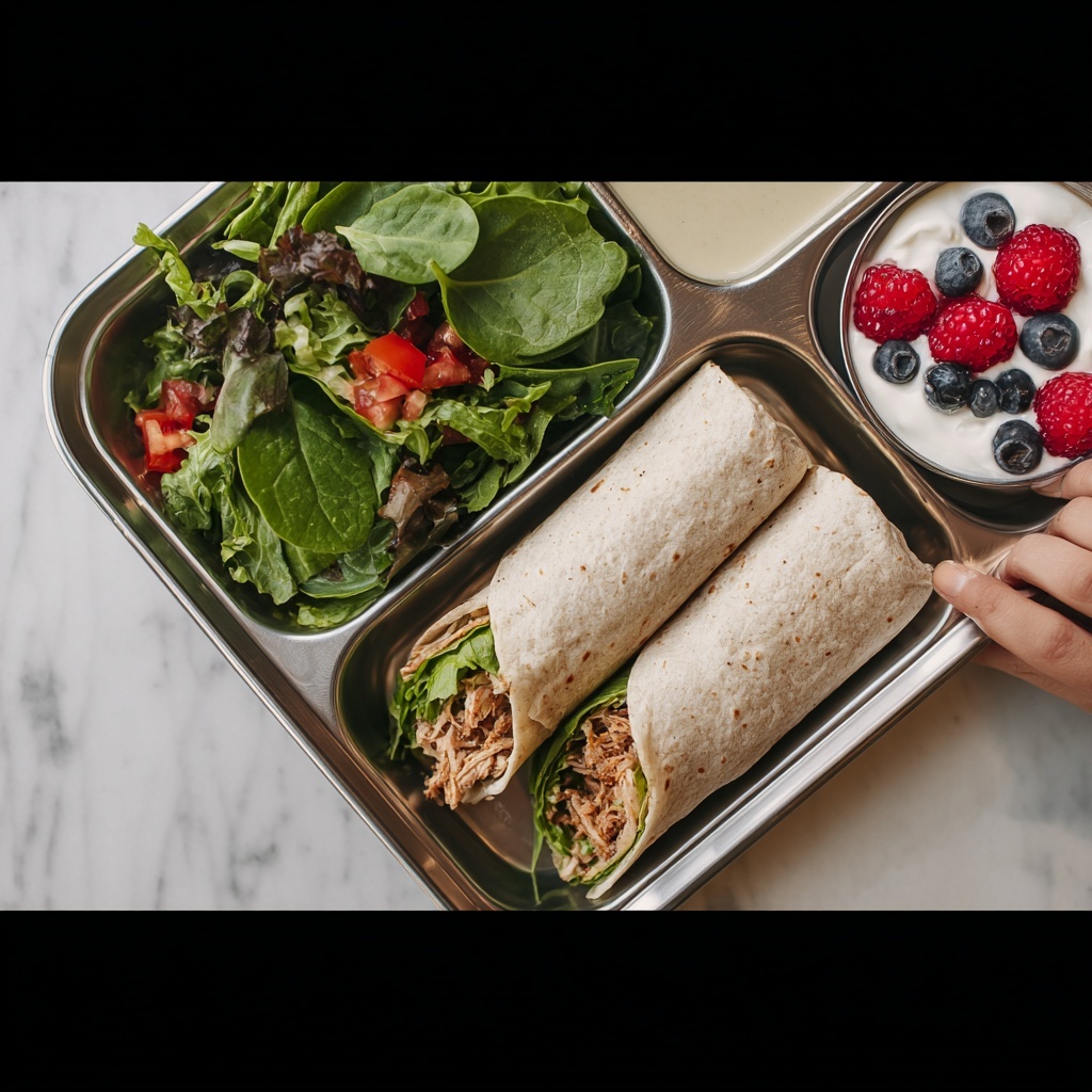 Tuna Salad Wraps Recipe - Recipe Image