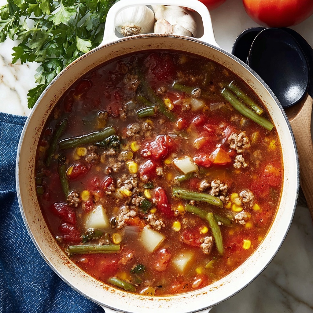 Vegetable Beef Soup Recipe - Recipe Image