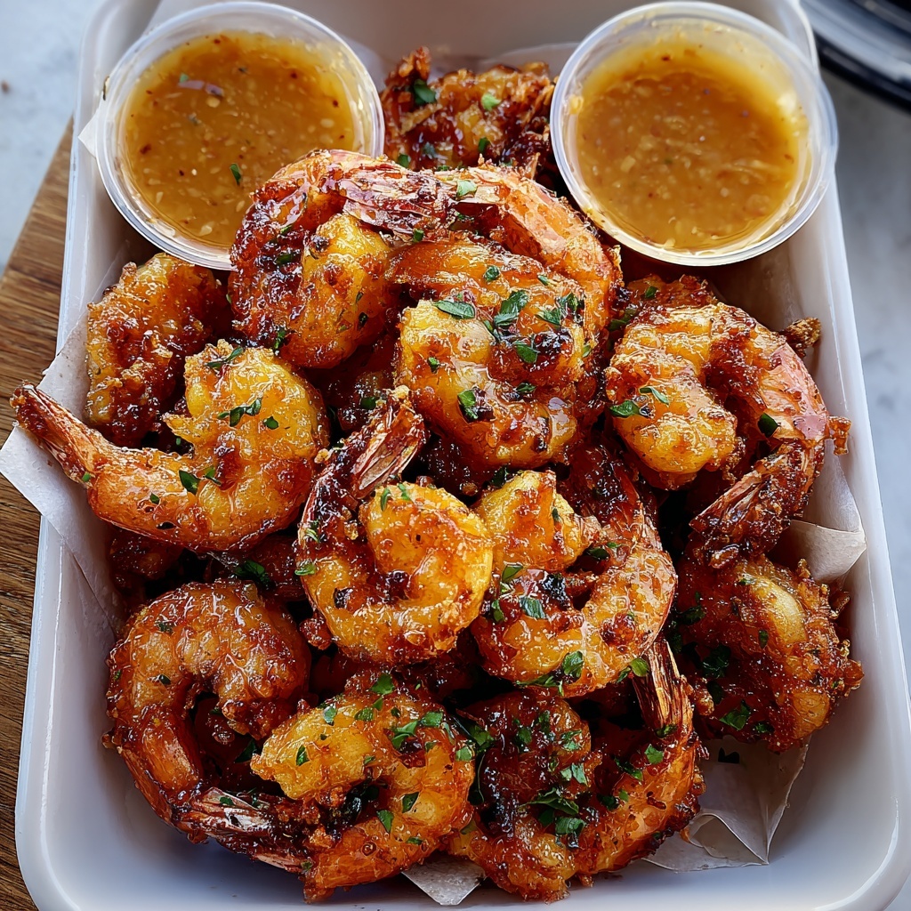 Hot Honey Fried Shrimp Recipe - Recipe Image
