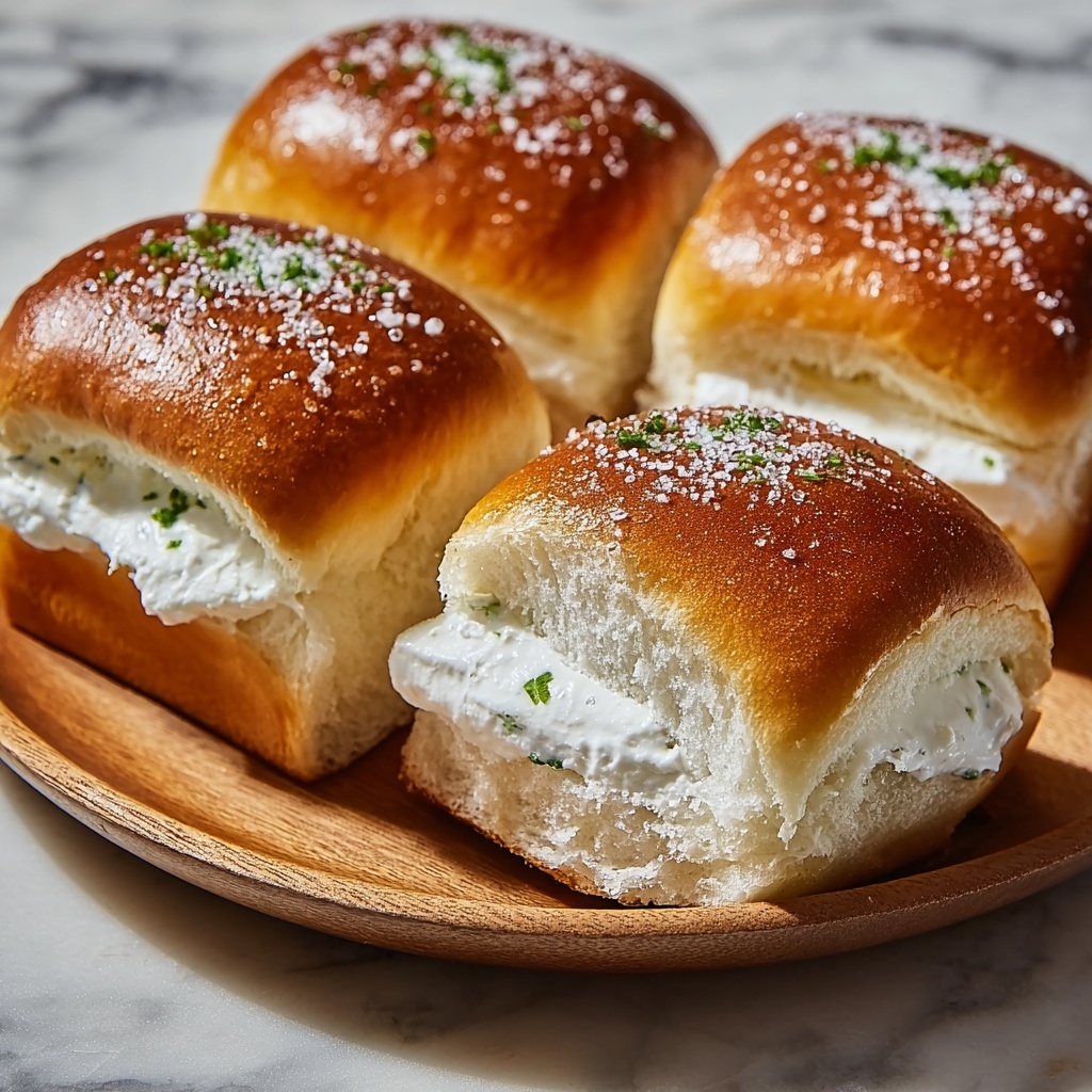 Italian Vanilla Cream Filled Rolls Recipe - Recipe Image
