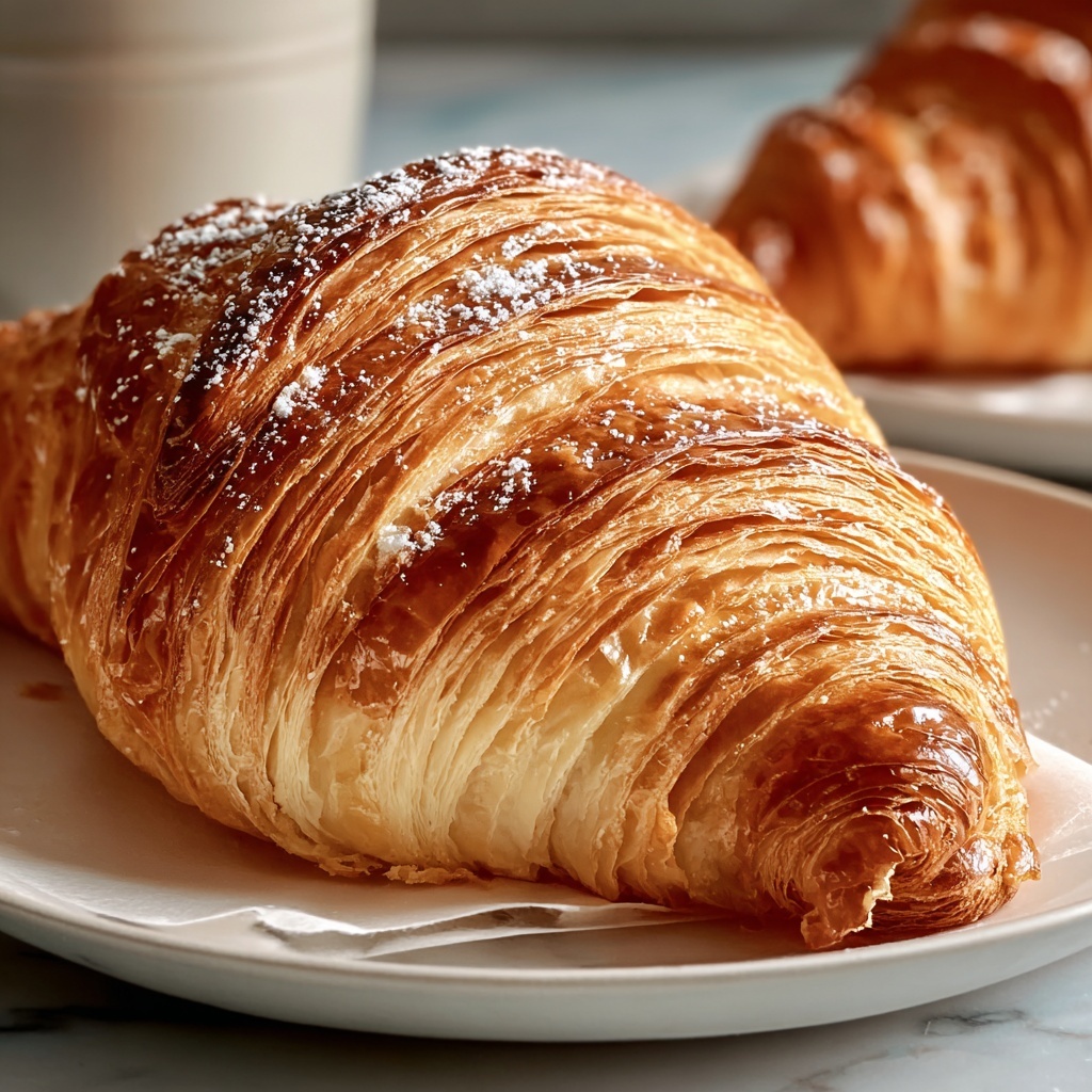 Classic Butter Croissants Recipe - Recipe Image