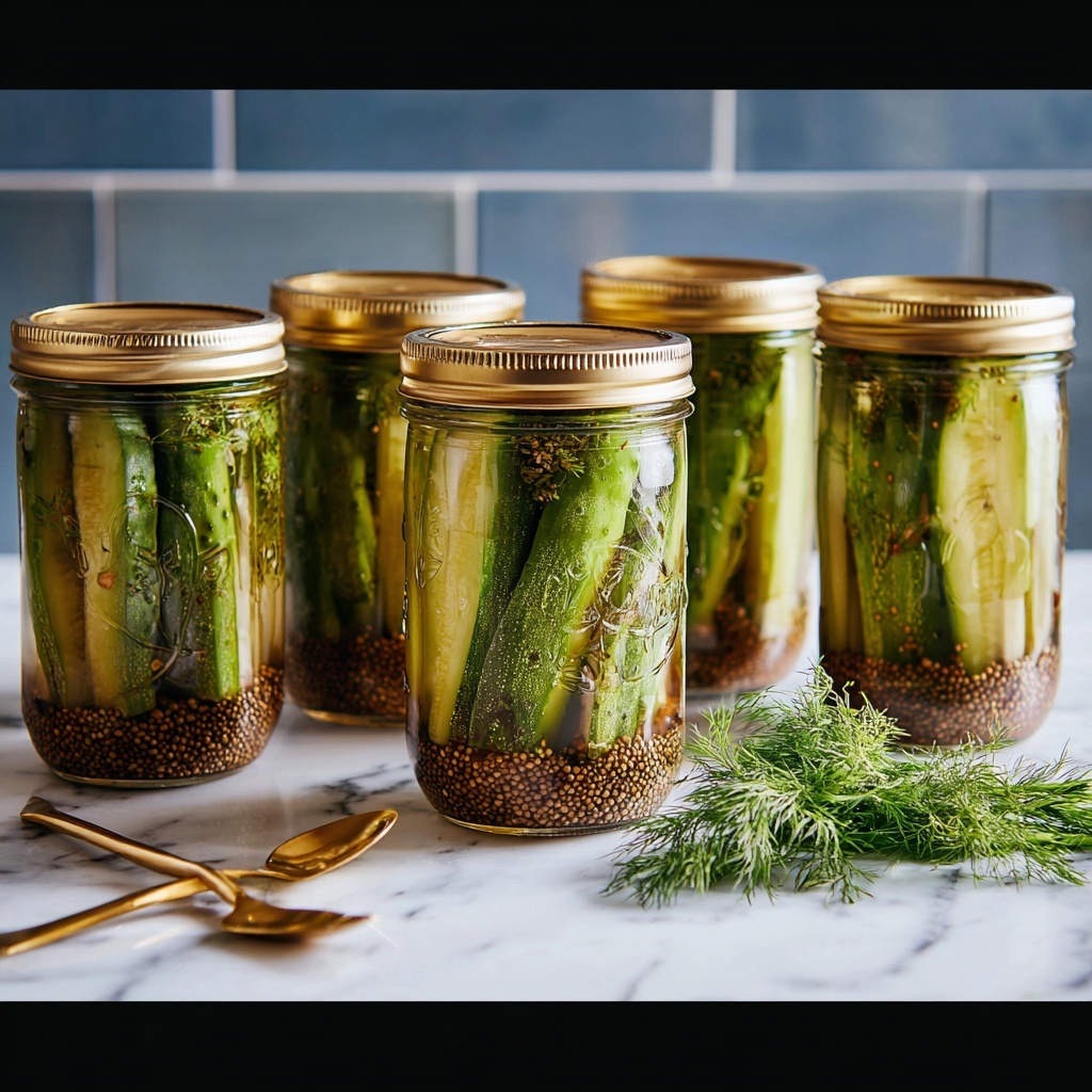 The Ultimate Dill Pickle Recipe for Bold, Crunchy Flavor Recipe - Recipe Image