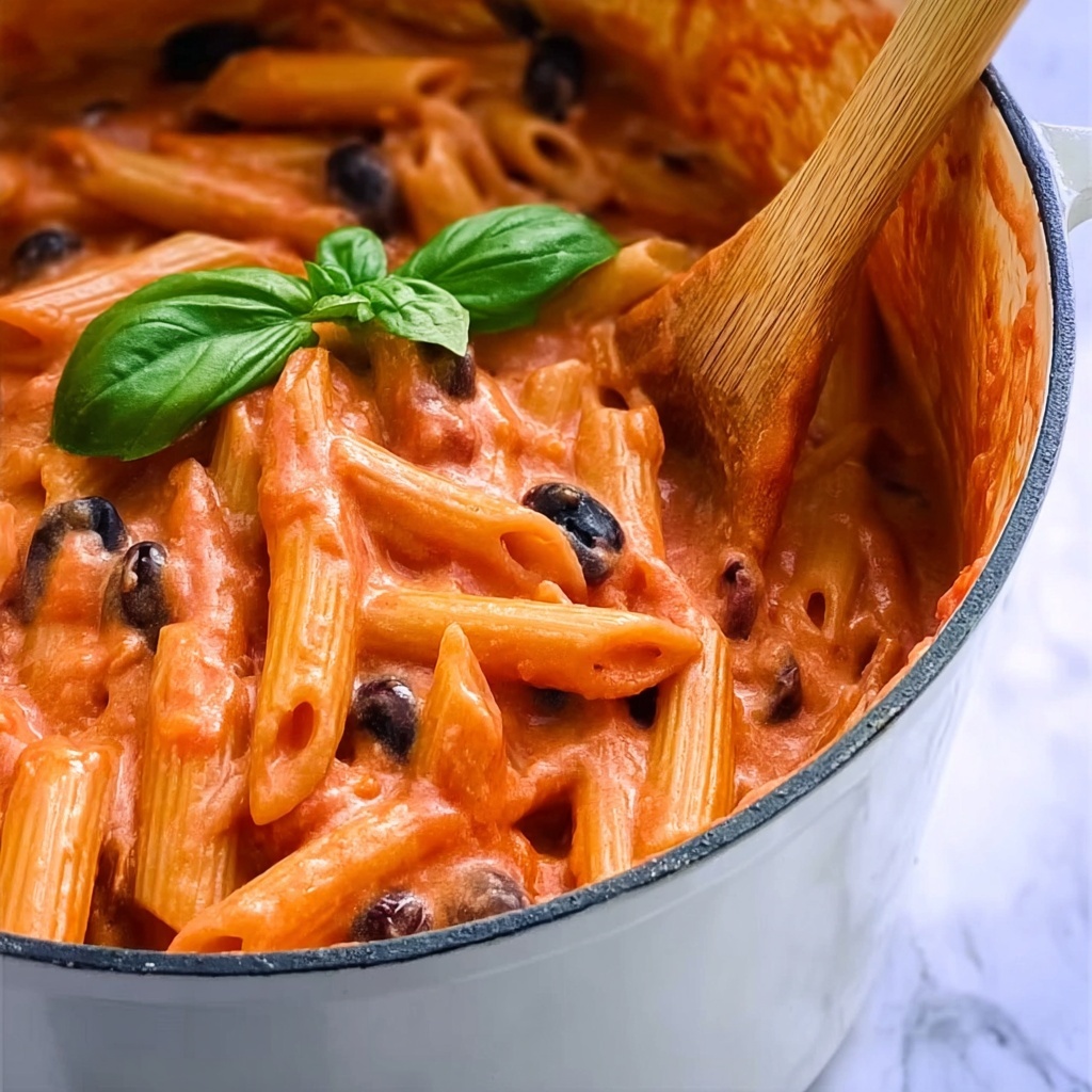 One Pot Rigatoni in Pink Sauce Recipe - Recipe Image