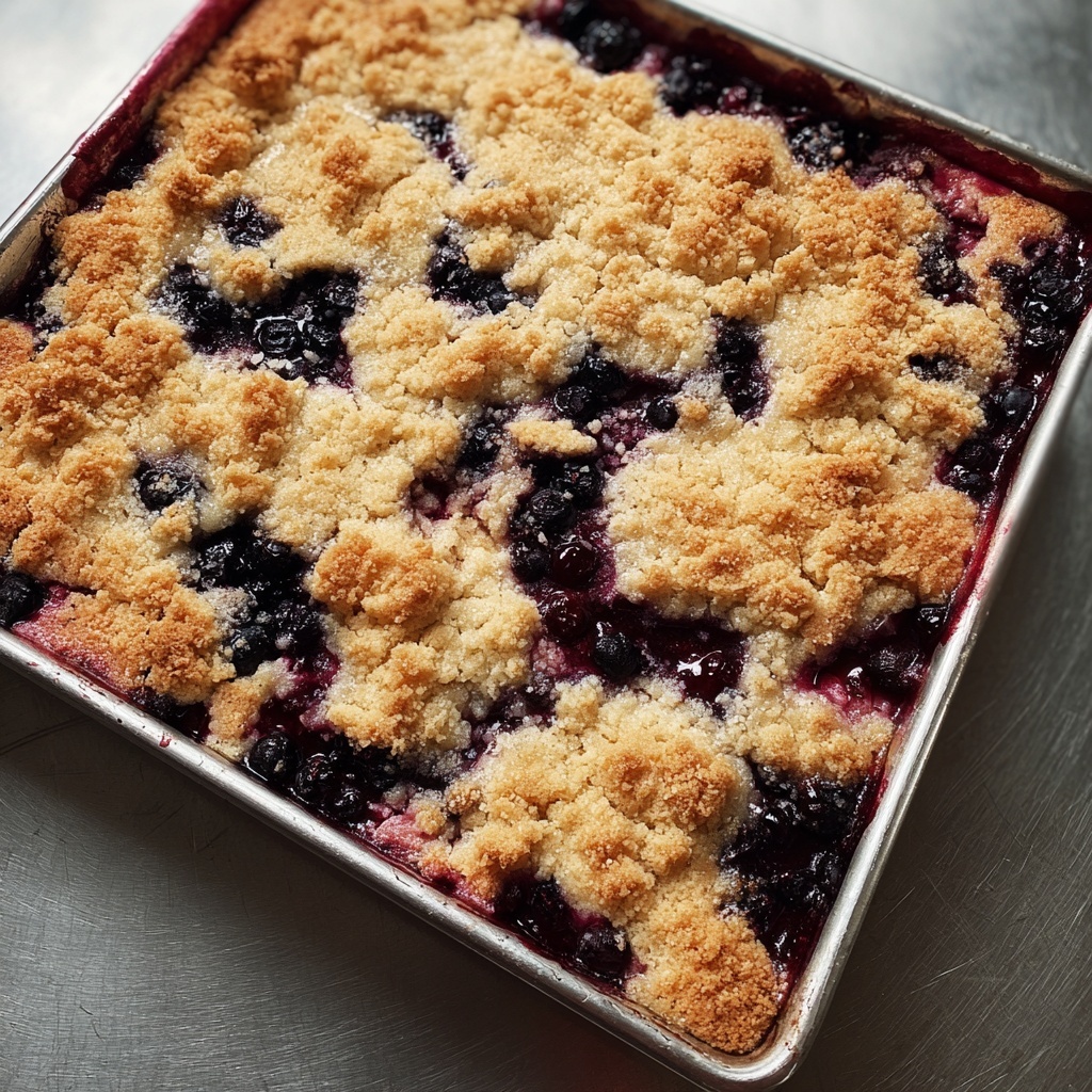 Blueberry Buttermilk Breakfast Cake Recipe - Recipe Image