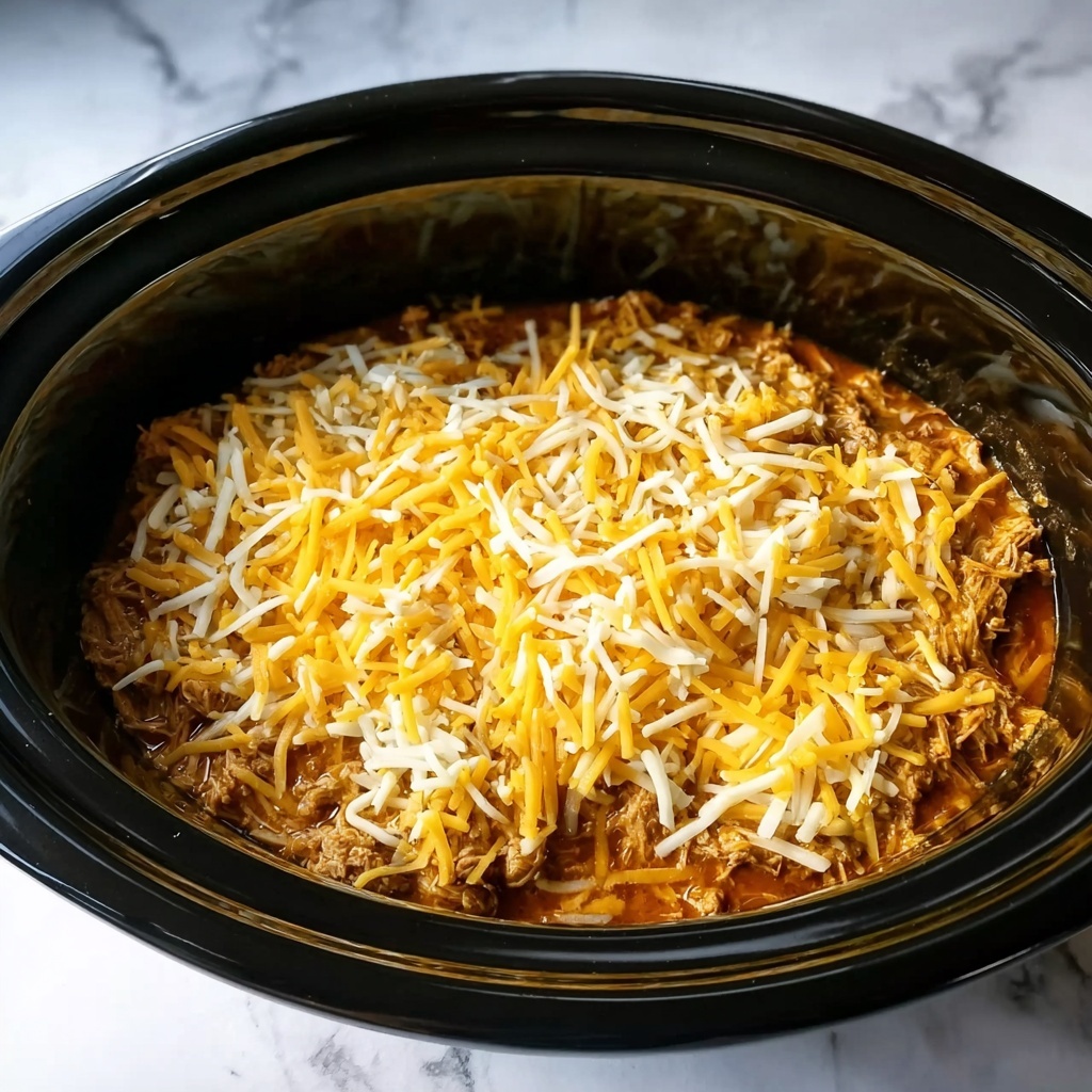 Slow Cooker Chicken Enchilada Casserole Recipe - Recipe Image