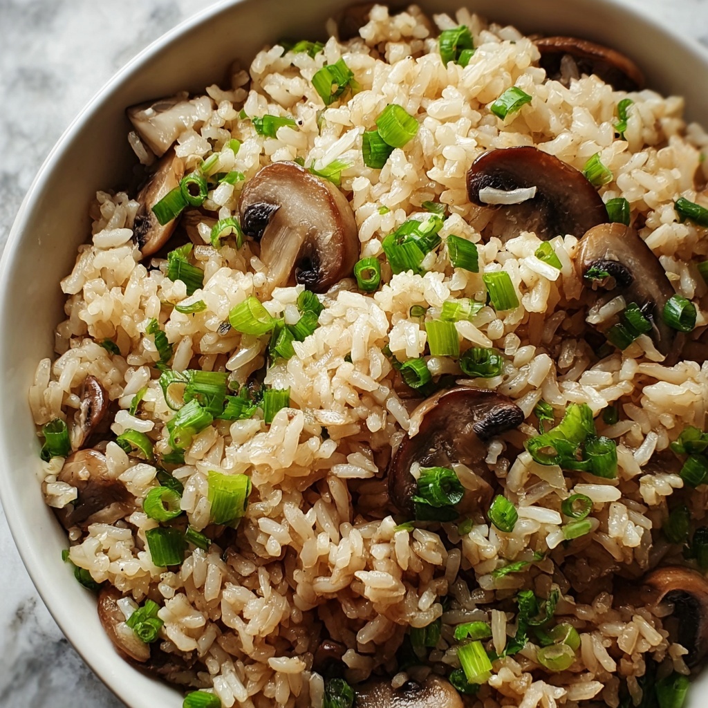 Mushroom Rice - Recipe Image