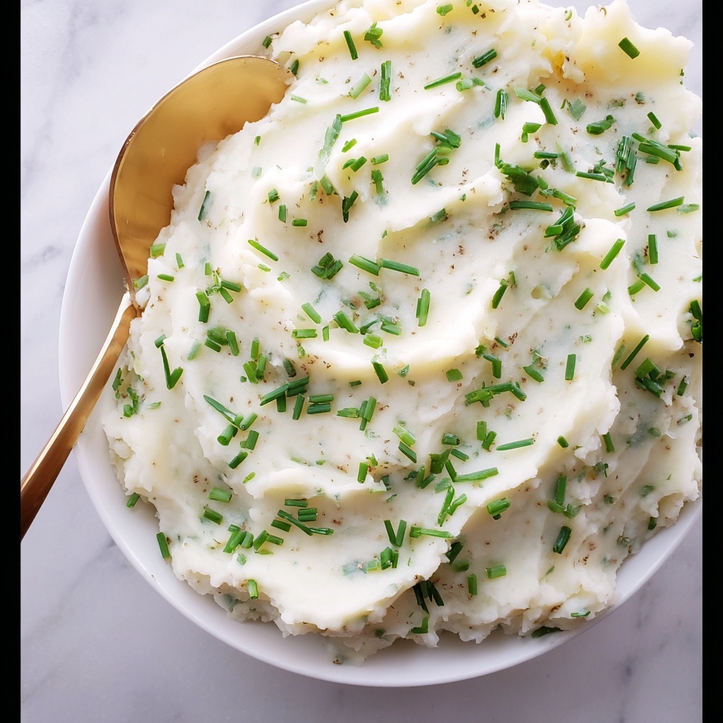 Creamy Boursin Mashed Potatoes Recipe - Recipe Image