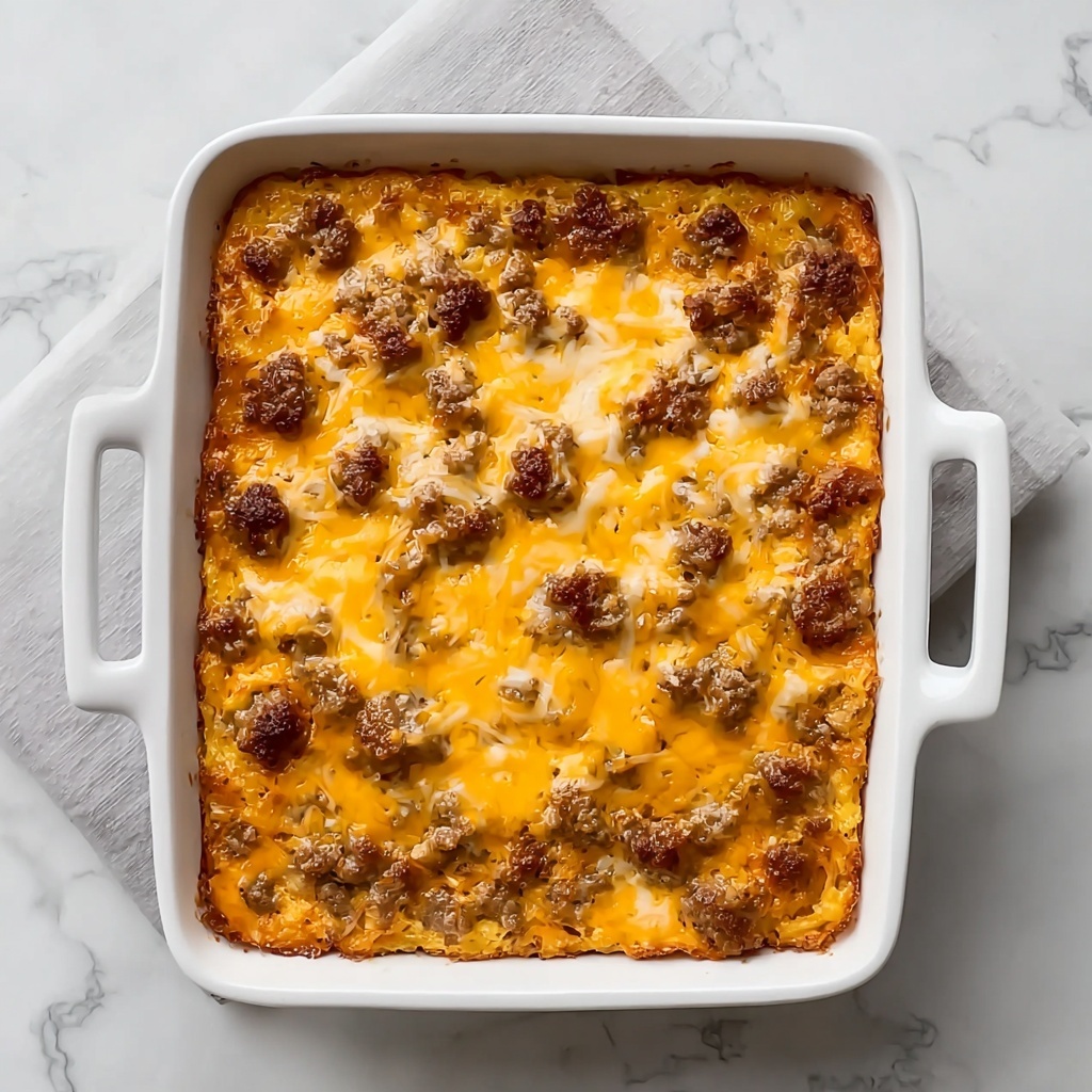 Easy Egg Hashbrown Casserole Recipe - Recipe Image