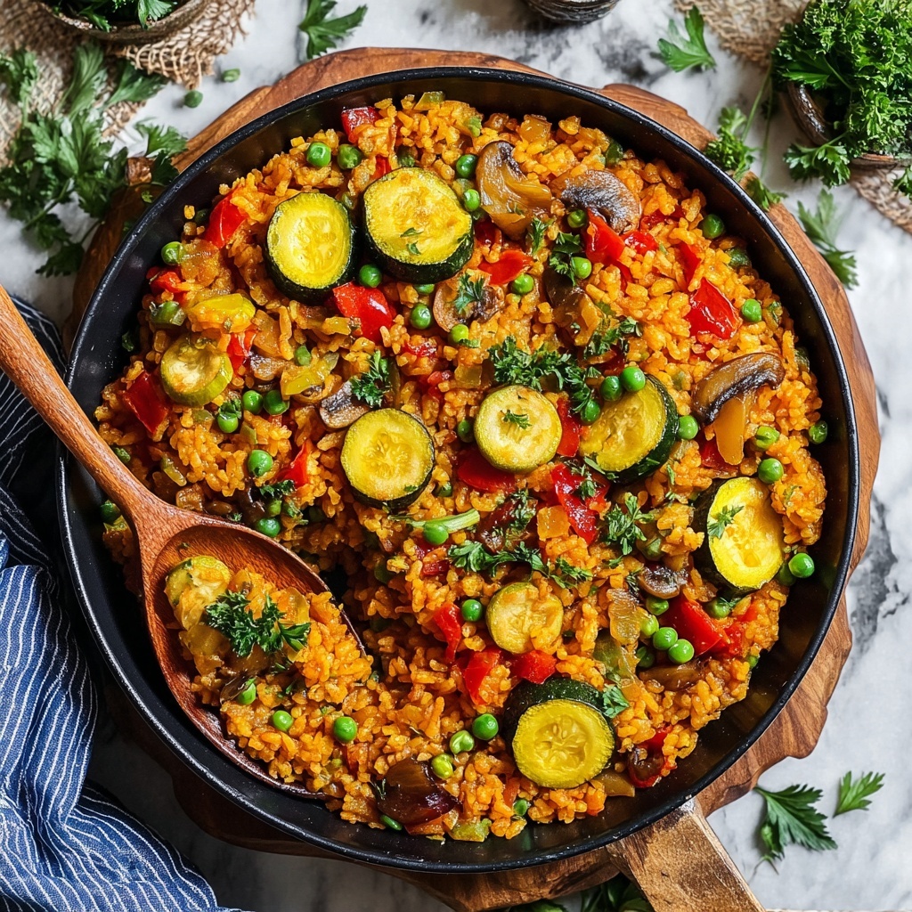 Delicious Vegetable Paella (Paella Verdura) for Cozy Nights Recipe - Recipe Image