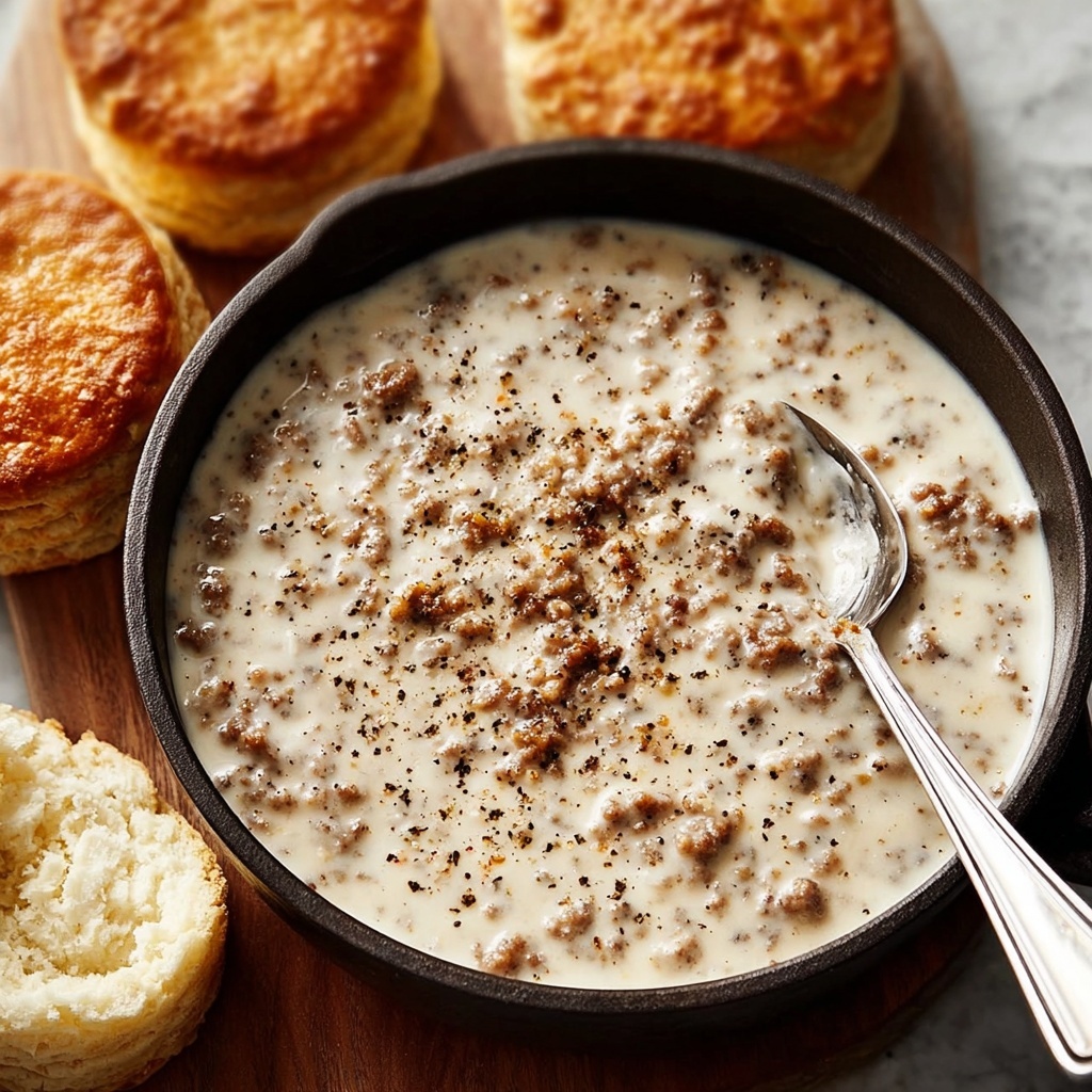 Easy Sausage Gravy Recipe - Recipe Image