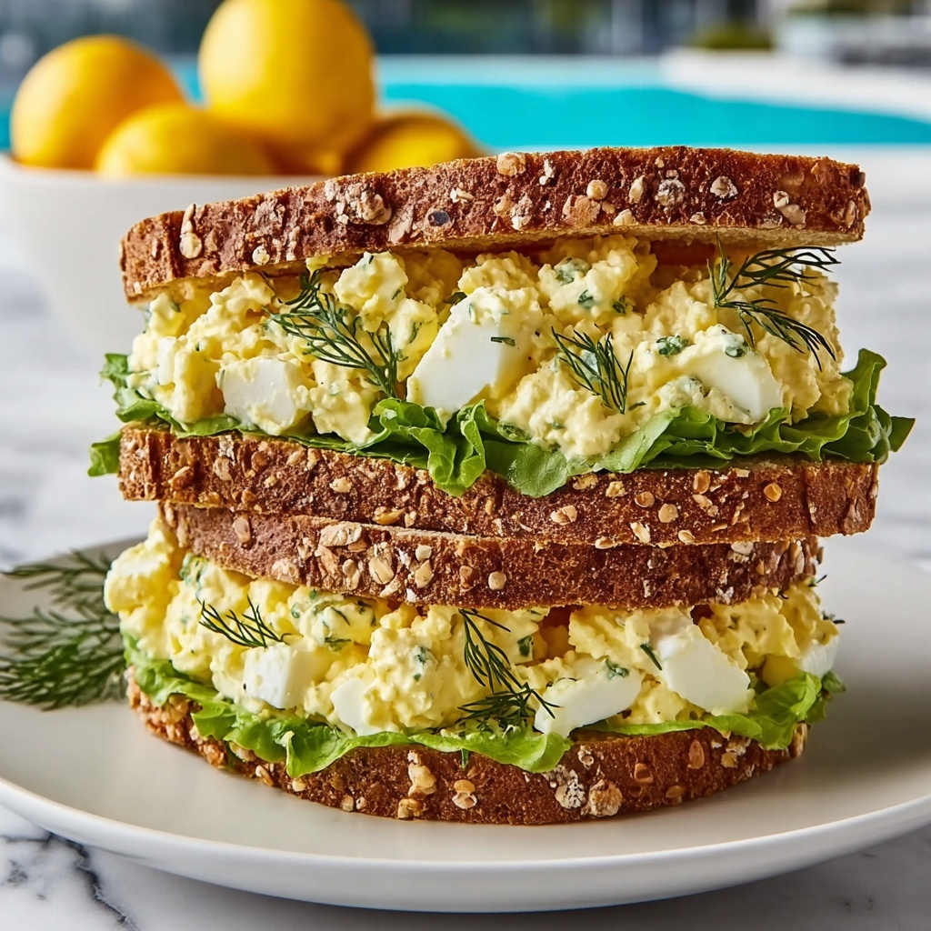 Quick 10-Minute Egg Salad Sandwich Recipe - Recipe Image