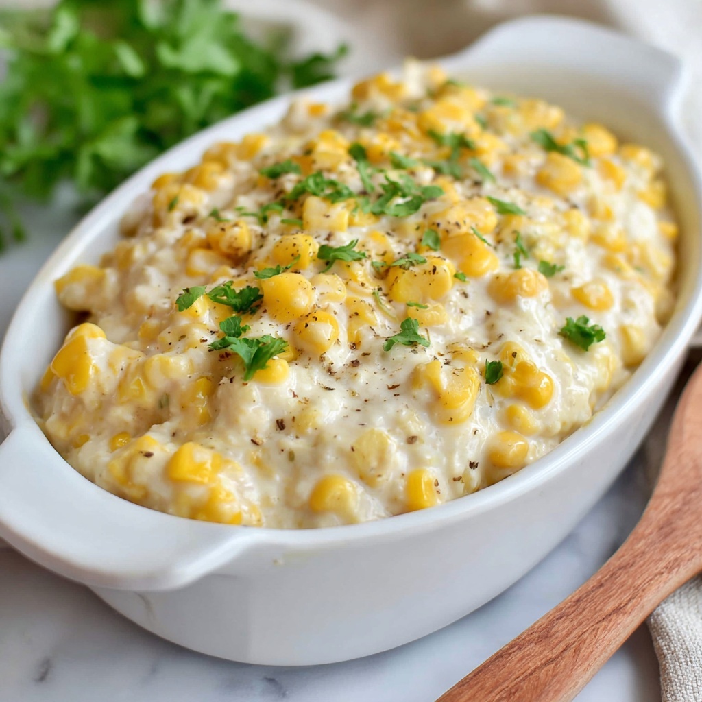 Crock Pot Creamed Corn Recipe - Recipe Image