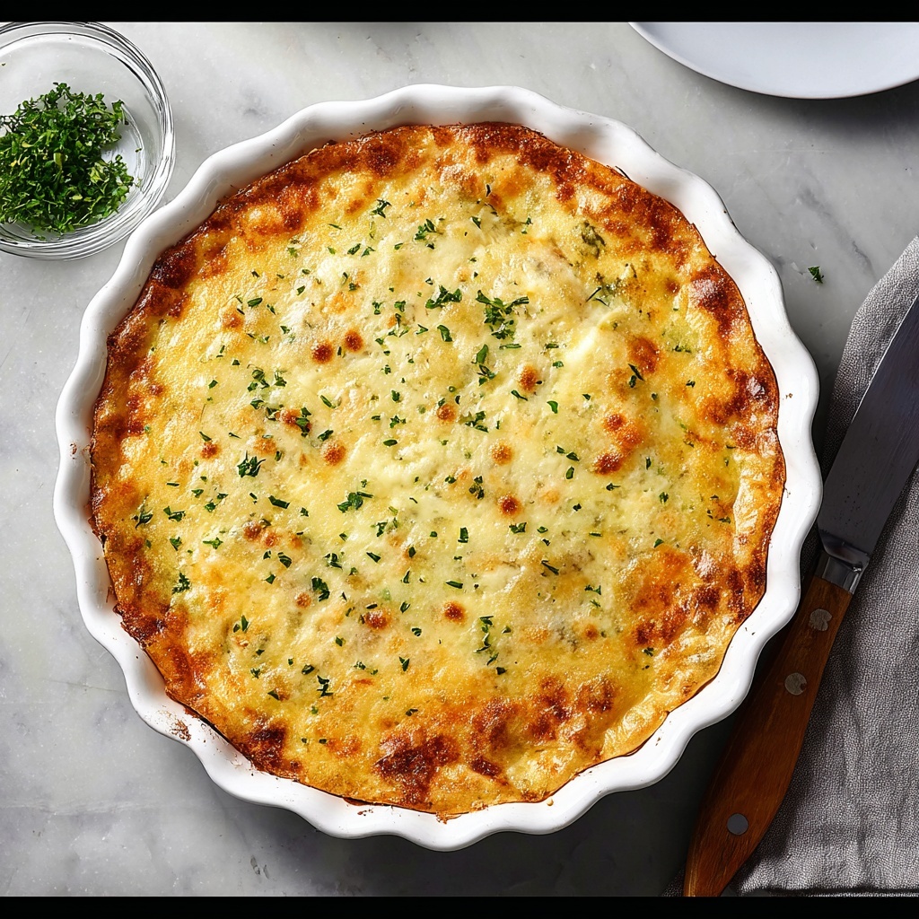 Sausage and Tater Tot Breakfast Quiche Recipe - Recipe Image