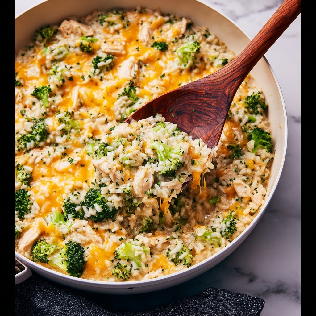 Easy Chicken Rice Broccoli Casserole Recipe - Recipe Image