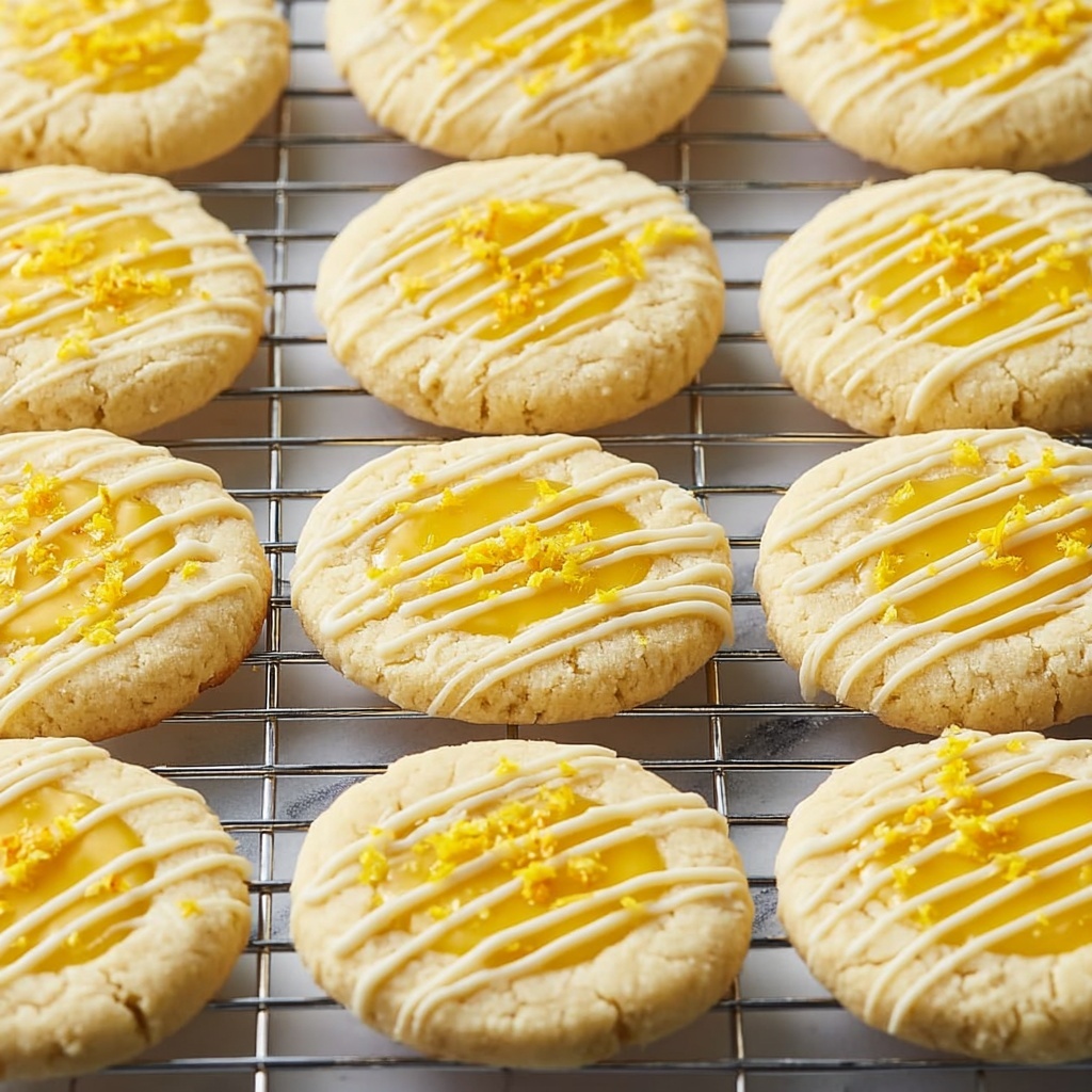 Lemon Thumbprint Cookies Recipe - Recipe Image