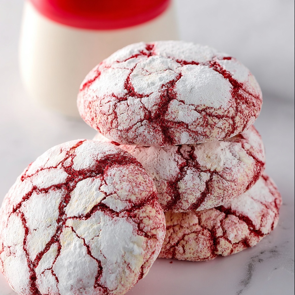 Red Velvet Cake Mix Cookies Recipe - Recipe Image