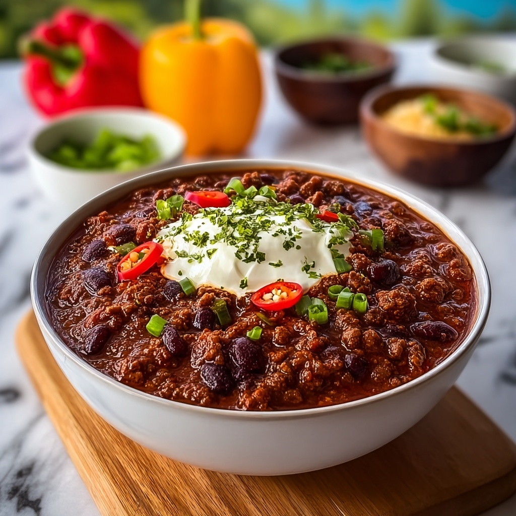 High Protein Turkey Chili Recipe - Recipe Image