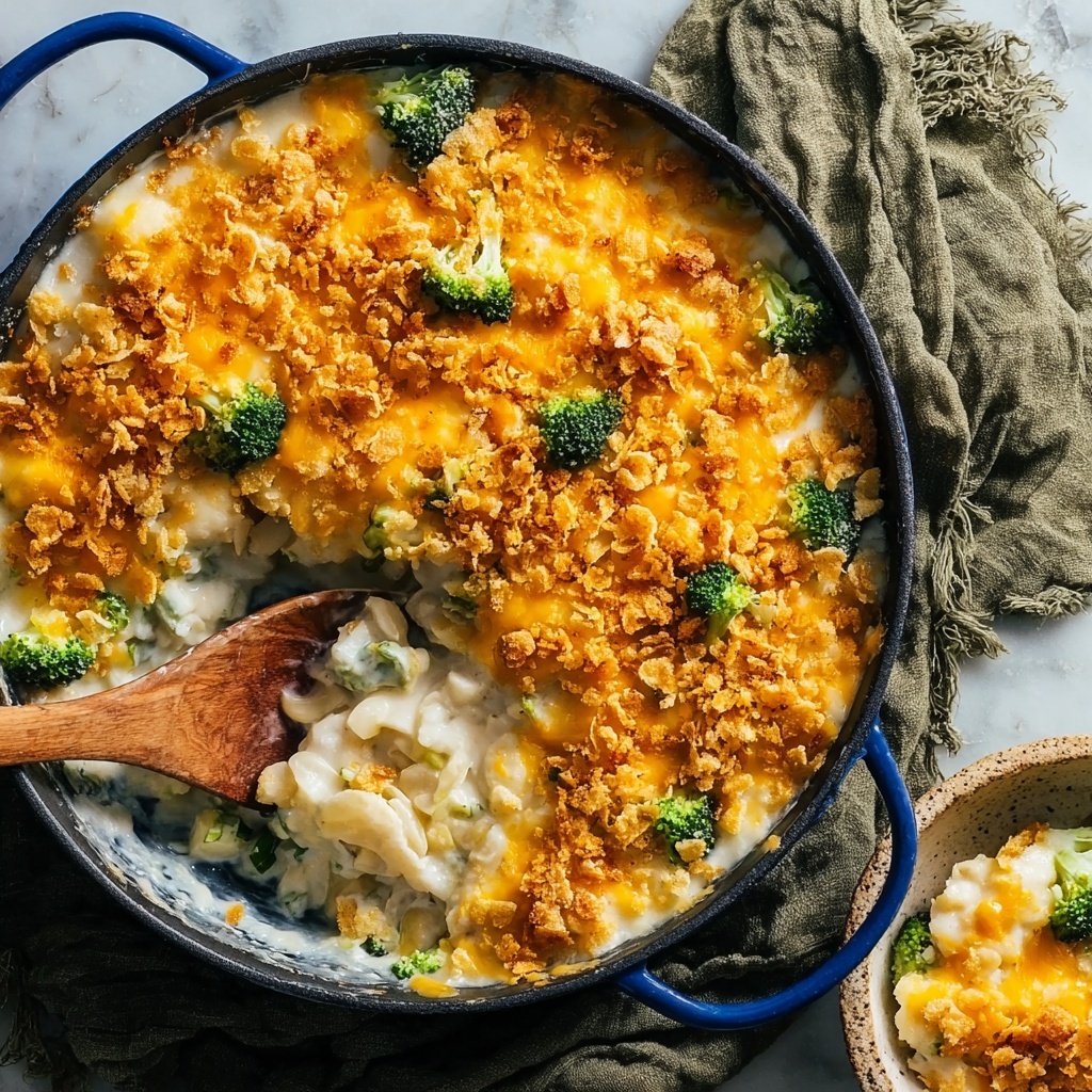 Creamy Chicken Broccoli Rice Casserole Recipe - Recipe Image