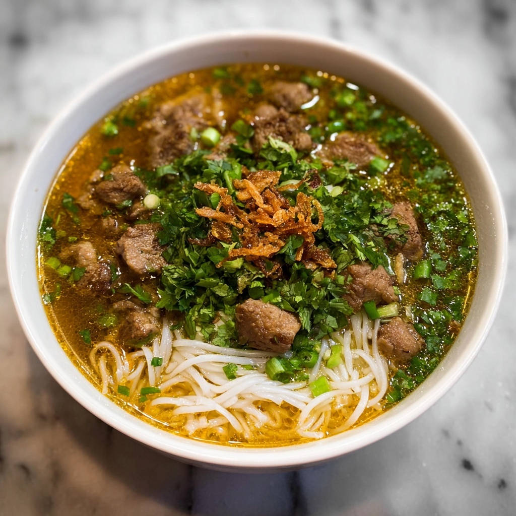 Lao Beef Noodle Soup Recipe - Recipe Image