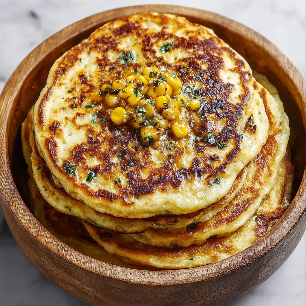 Venezuelan Sweet Corn Cachapas: Melt-in-Your-Mouth Delight Recipe - Recipe Image