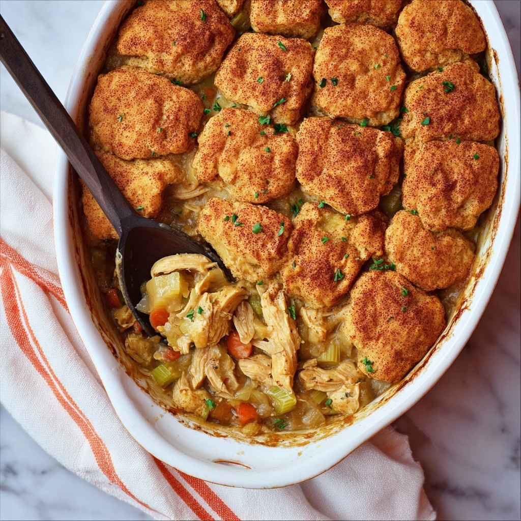 Chicken Pot Pie with Buffalo Sauce Recipe - Recipe Image