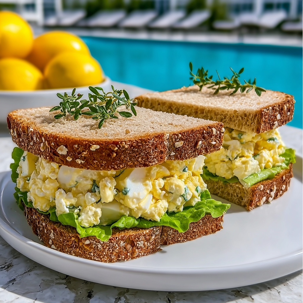Quick 10-Minute Egg Salad Sandwich Recipe - Recipe Image