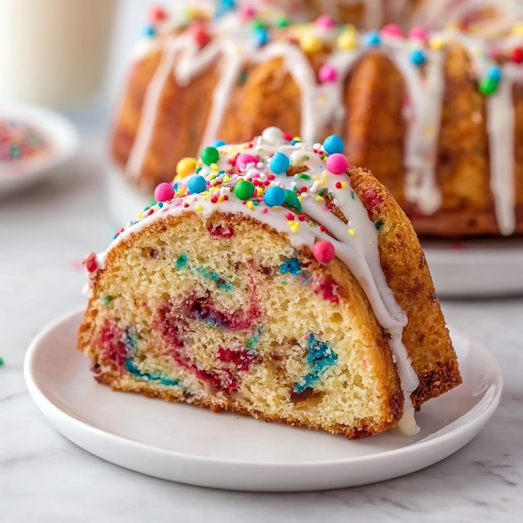 Funfetti Bundt Cake Recipe - Recipe Image