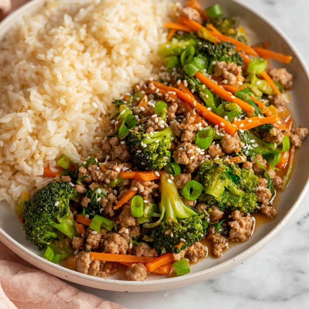 Ground Turkey Teriyaki Stir Fry Recipe - Recipe Image