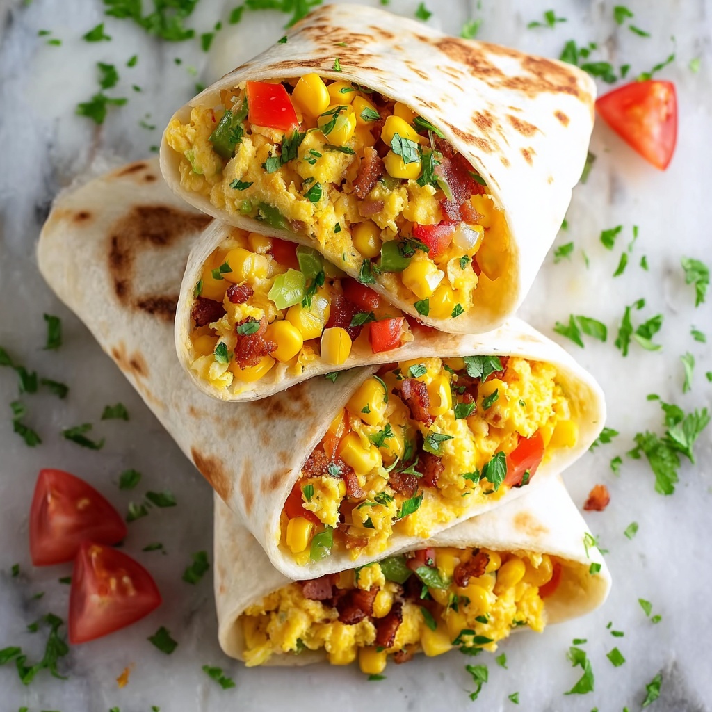 Delicious Freezer Breakfast Burritos for Busy Mornings Recipe - Recipe Image