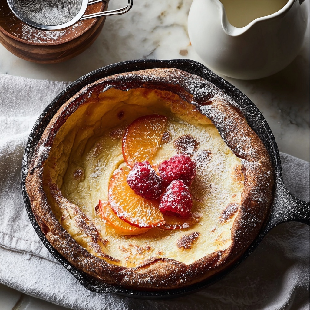 Yuzu Orange Dutch Baby Recipe - Recipe Image
