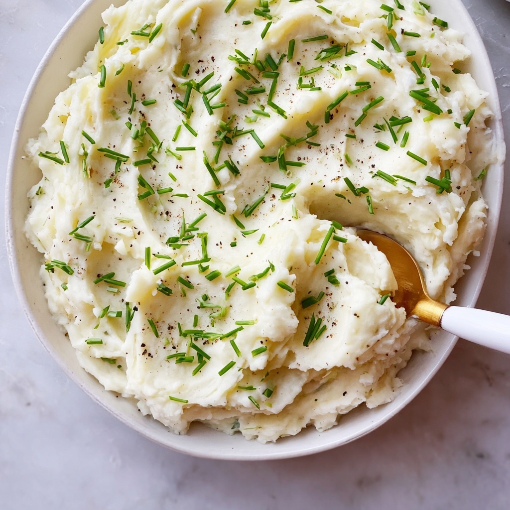 Creamy Boursin Mashed Potatoes Recipe - Recipe Image