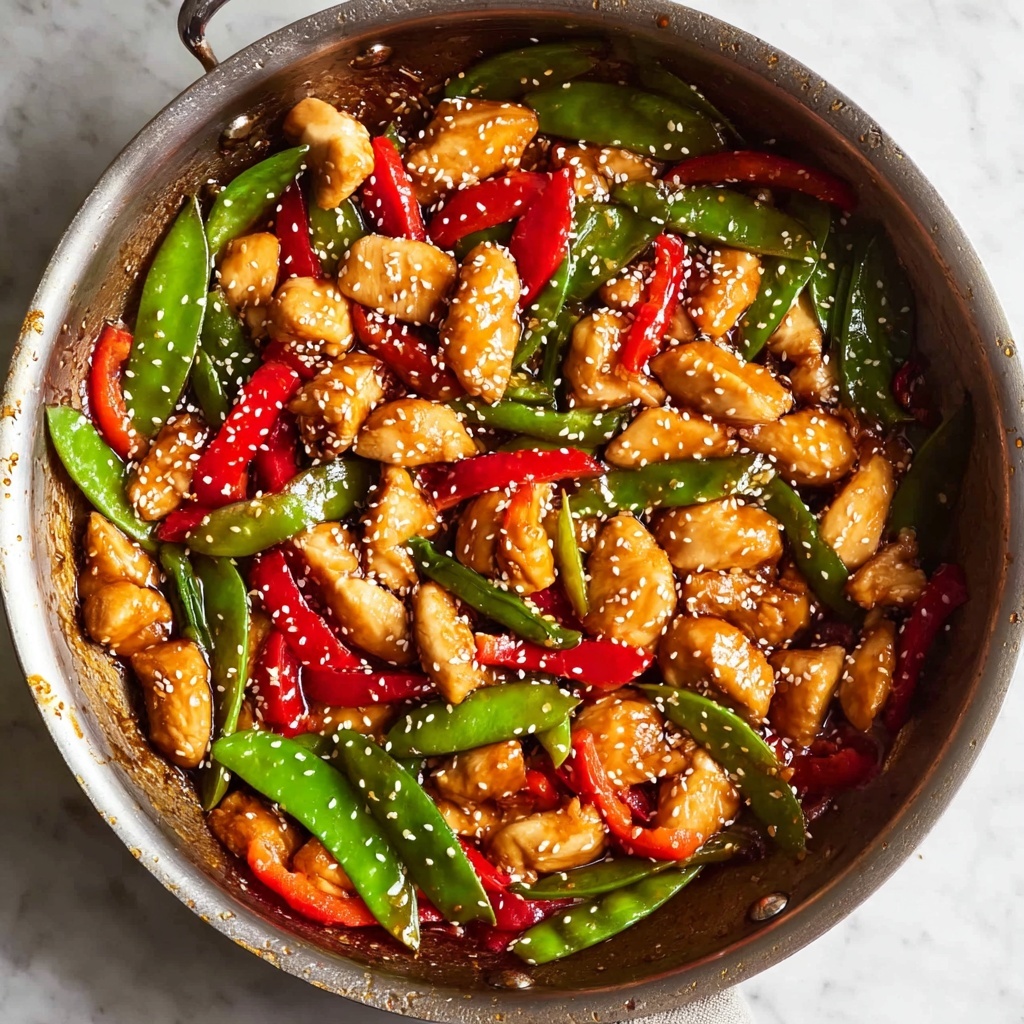 Honey Garlic Chicken Stir Fry Recipe - Recipe Image
