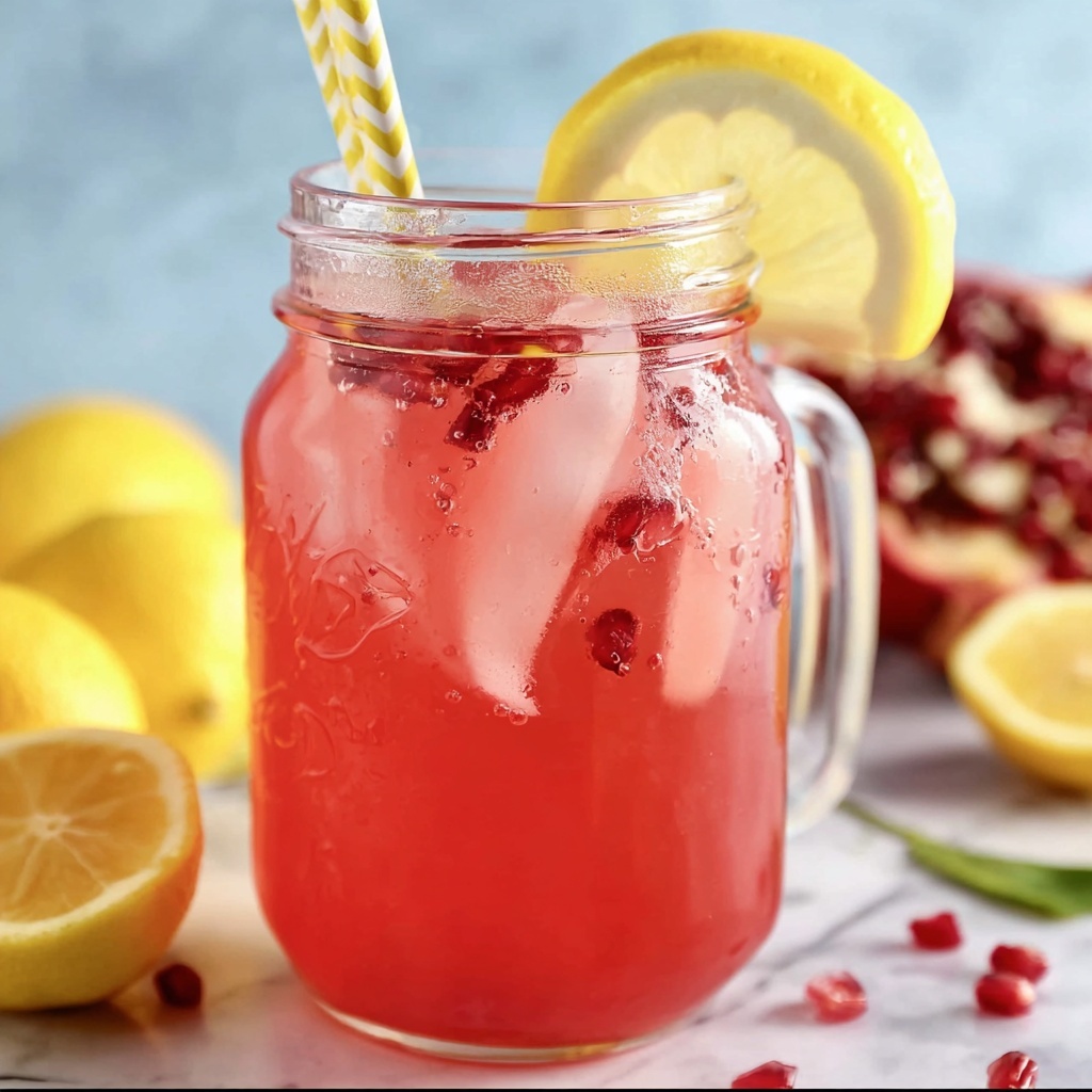 Pomegranate Lemonade Recipe - Recipe Image