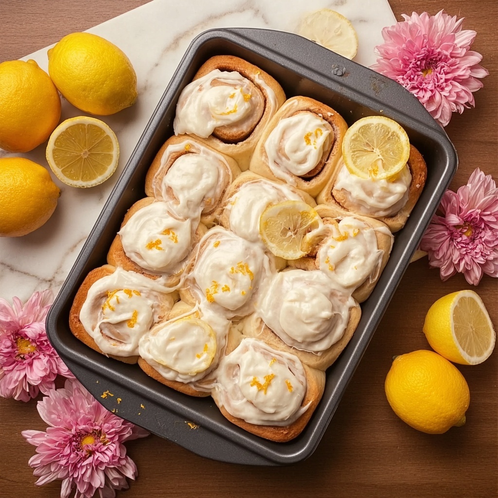 Lemon Rolls Recipe - Recipe Image