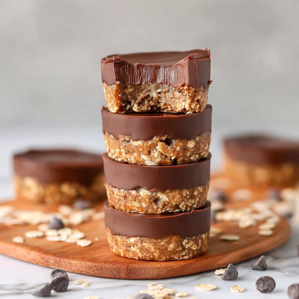 No Bake Peanut Butter Oat Cups Recipe - Recipe Image