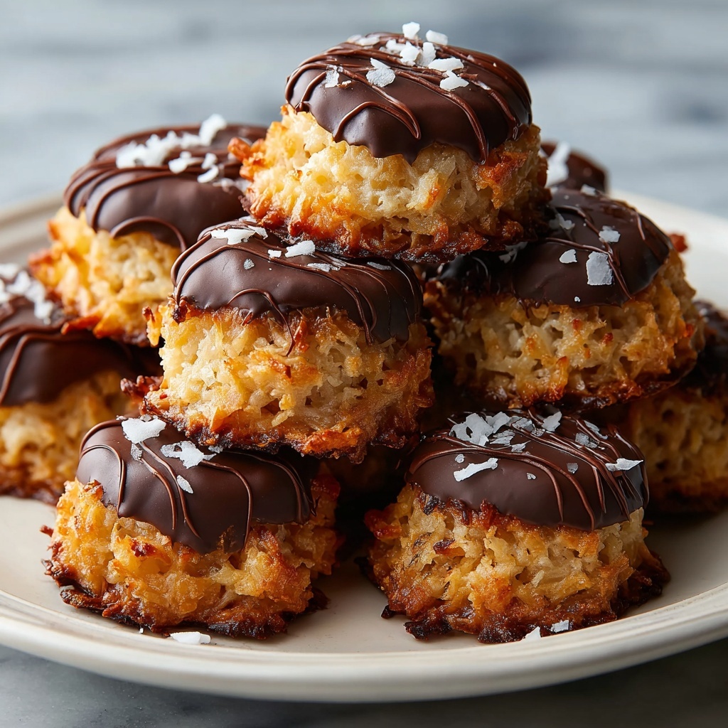 No-Bake Samoa Cookies Recipe - Recipe Image