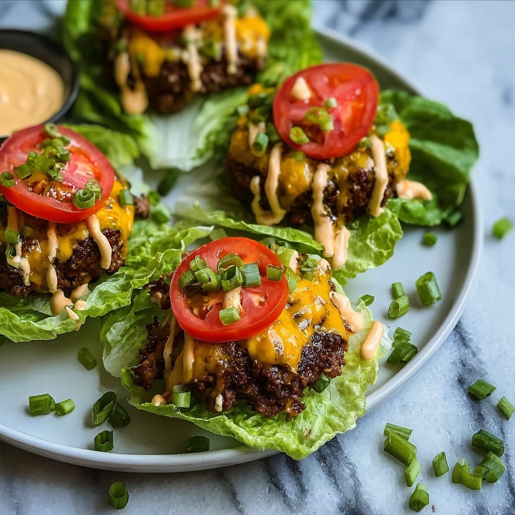 Easy Cheeseburger Lettuce Wraps Recipe – Your Low-Carb Twist Recipe - Recipe Image