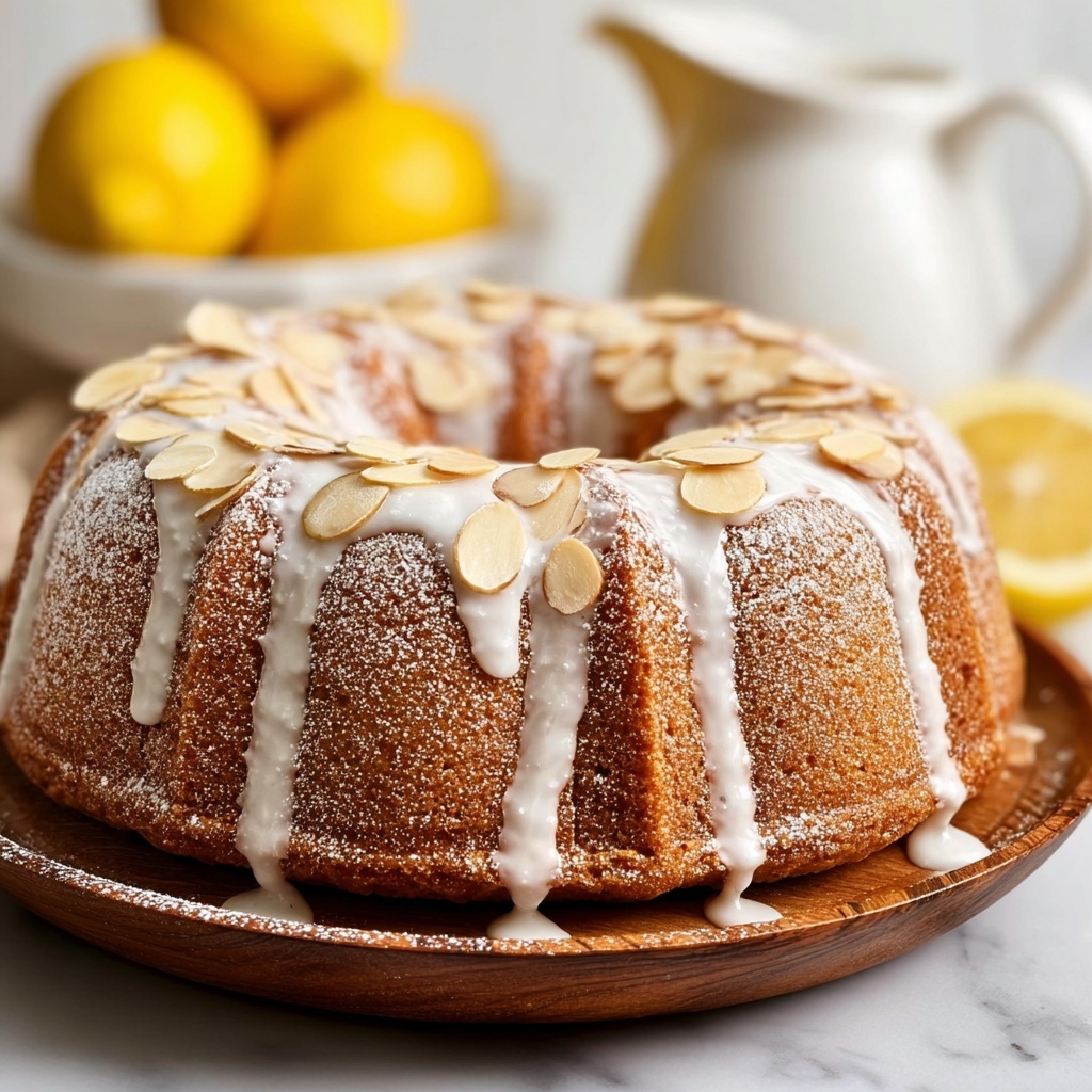 Limoncello Syrup Lemon Bundt Cake Recipe - Recipe Image