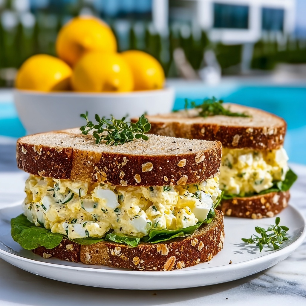 Quick 10-Minute Egg Salad Sandwich Recipe - Recipe Image