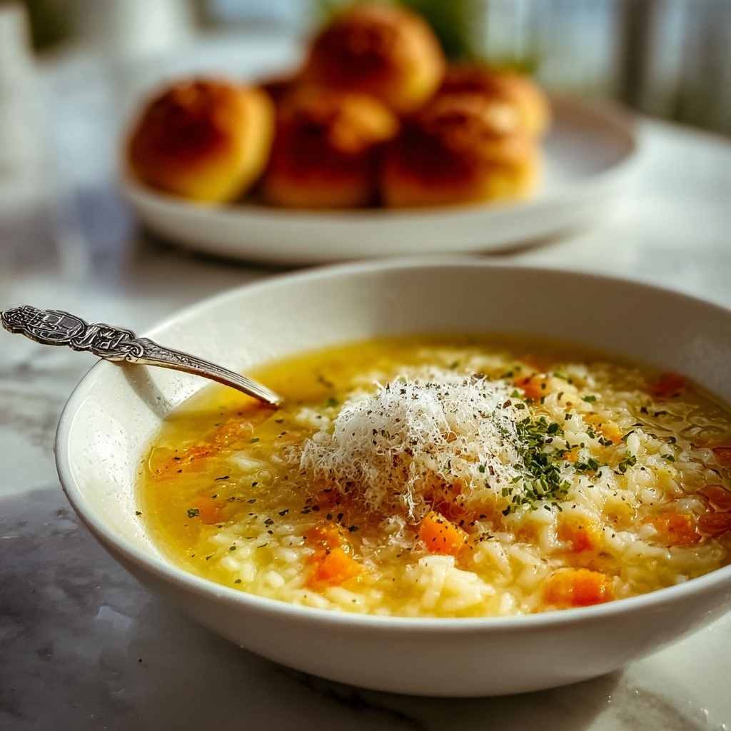 Italian Pastina Penicillin Soup Recipe - Recipe Image